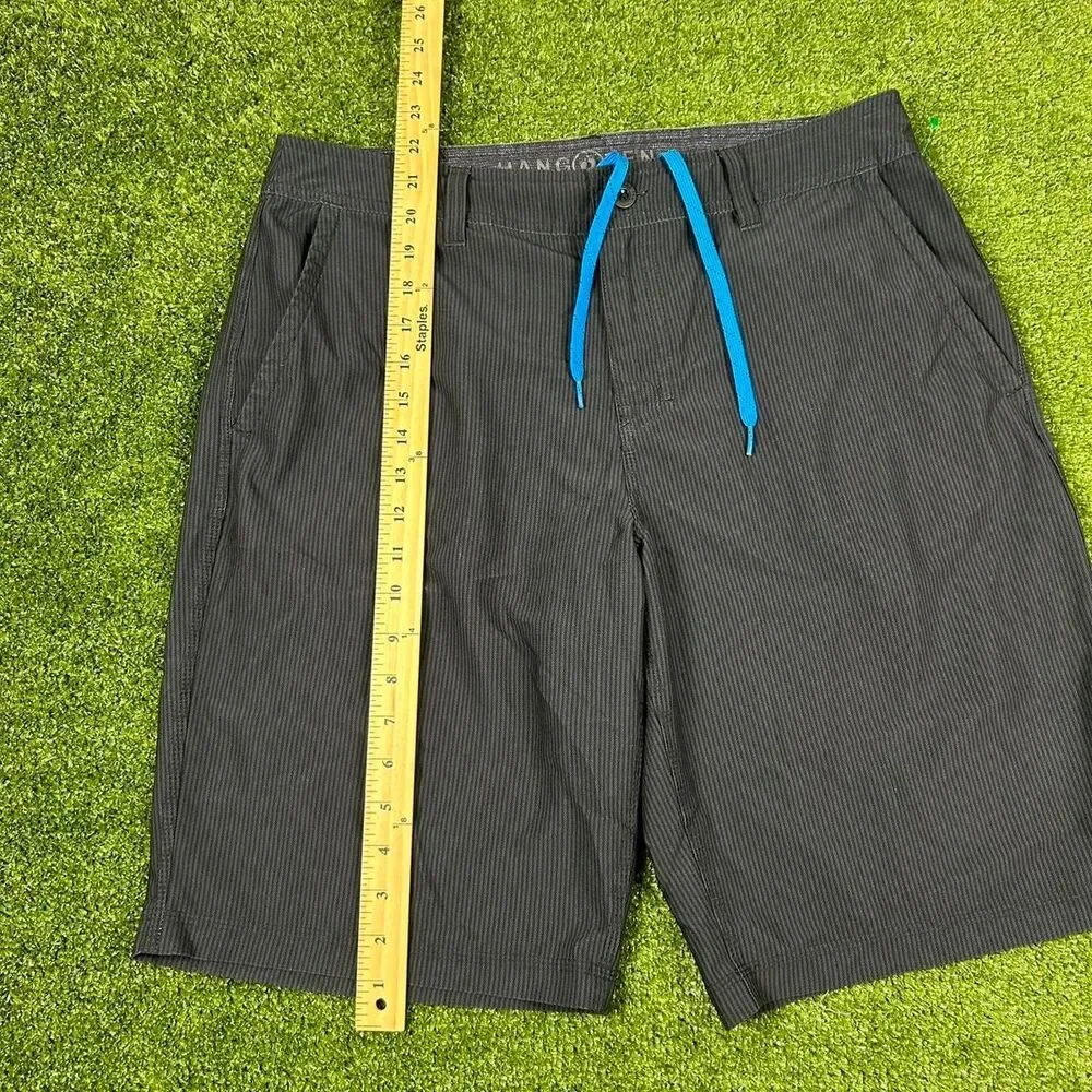 Hang-ten Men's Black and Grey Shorts
